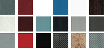 slats and frame colors